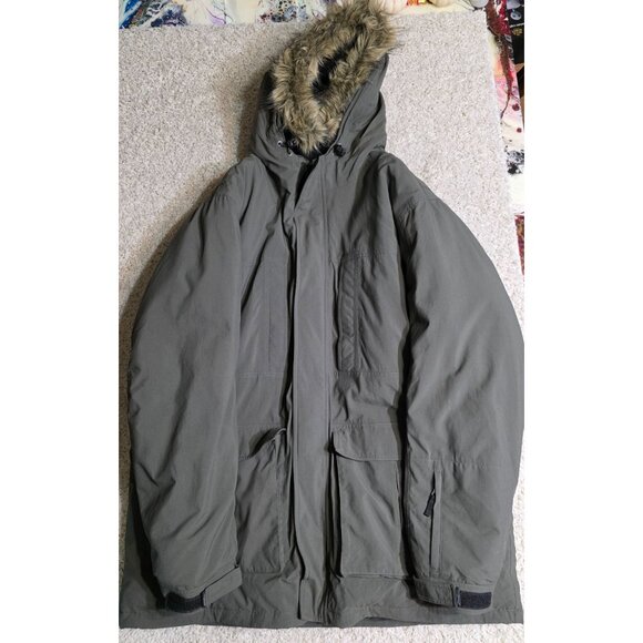 Eddie Bauer WeatherEdge Premium Quality Goose Down Men's  Winter Coat size XXL T - Picture 2 of 8